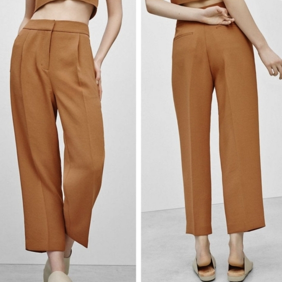 Aritzia | Wilfred Effortless Cropped Pant - Picture 6 of 12